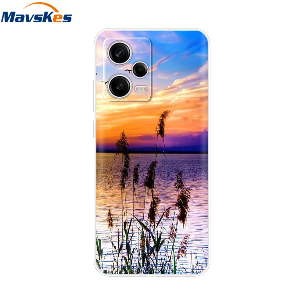 For Xiaomi Redmi Note 12 Pro 5G Case Transparent Soft TPU Back Cover For Redmi Note 12 Pro Plus Note12 5G 4G Cases Cover Fundas