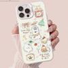 The New Japanese and Korean Desserts Are Suitable for Iphone17 Mobile Phone Case Apple 15promax/14 Anti-drop 13pro16 Cute