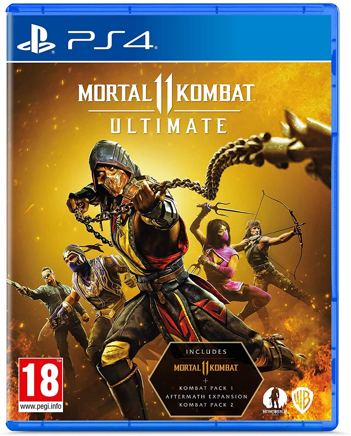 

Mortal Kombat 11 Ultimate (PS4) (Импортировать версию)