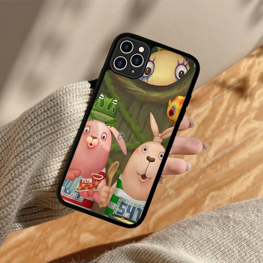 Anime U-USAVICH  Phone Case For iPhone 17 16 15 14 13 Plus 12 11 Pro Max PC+TPU Cases Back Cover