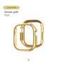 Adeo Apple Watch Chrome-Plated Glossy Bezel Ring Hard Watch Case (Type A)