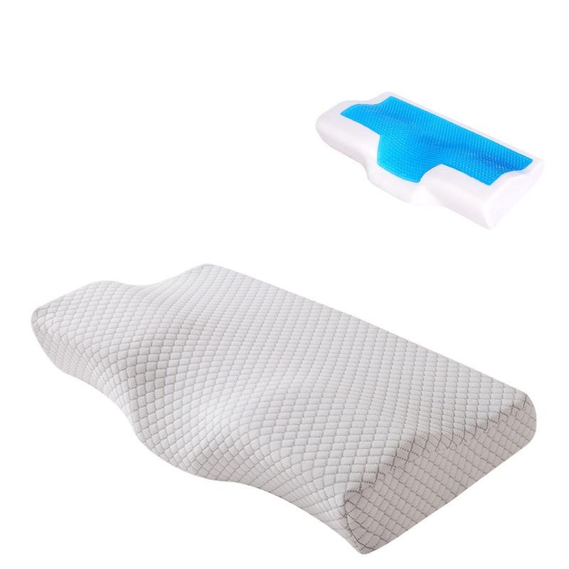 Pillow Gel Memory Pillow Slow Rebound Memory Cotton Butterfly Wave Pillow Core Gel Pillow