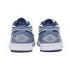 Jordan Air Jordan 1 Low top Vintage Basketball Shoes Men's Blue White 553558-414(Team32-)