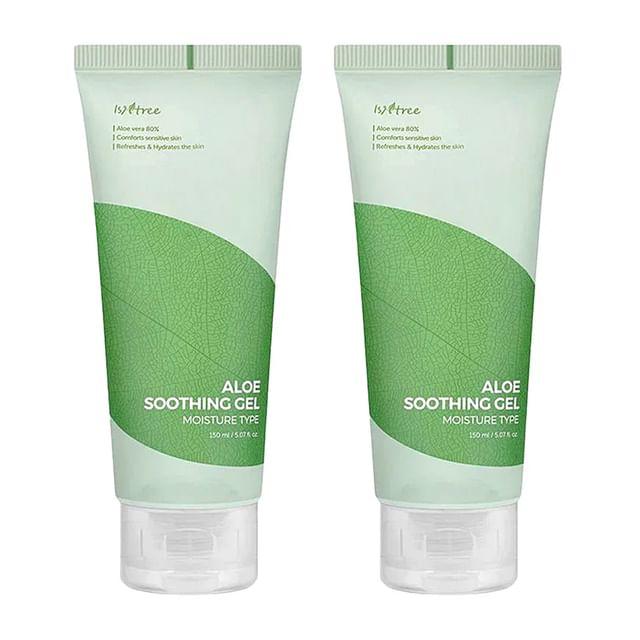 Isntree - Aloe Soothing Gel Moisture Type Bundle Set 2 pcs