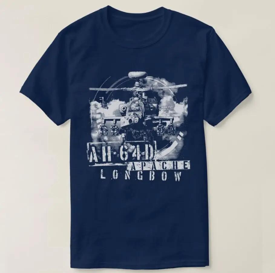 

US Army Apache Longbow AH64D Attack Helicopter TShirt 100 Cotton ONeck Summer Short Sleeve Casual Mens Tshirt Size S3XL 4XL