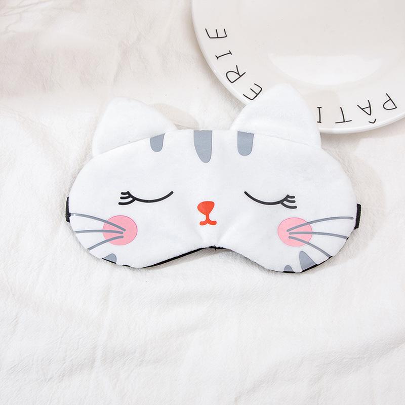 Embroidered  Sleeping Eye Mask For Women; Cold Compress Cartoon Cute Home Use Children's Eye Mask; Sleeping Eye Mask For Hot Compress