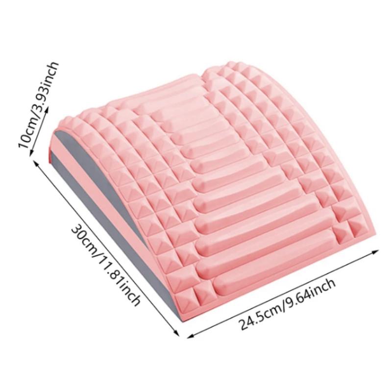 Lumbar Stretcher Pillow Massage Relaxation Lumbar Spine Relieve Yoga Spine Correction Stretching Waist Assist Exercise Equipment