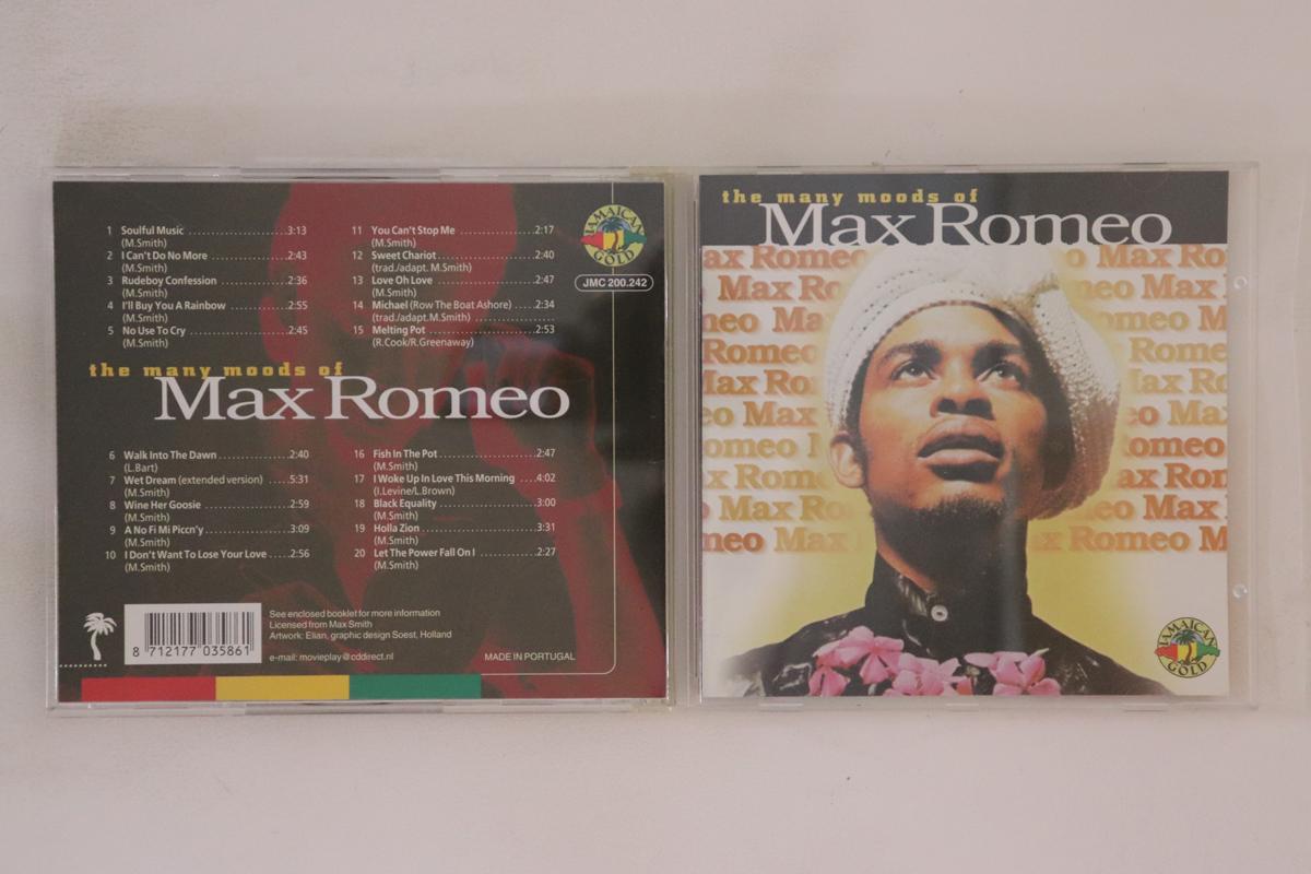 

CD MAX ROMEO Many Moods Of Max Romeo JMC200242 JAMAICAN GOLD 1999 Portugal Reggae Ska Dub Used