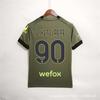 AC Milan due maglie da calcio da trasferta maglia più 2223AC Milan terza maglia maglia lotto