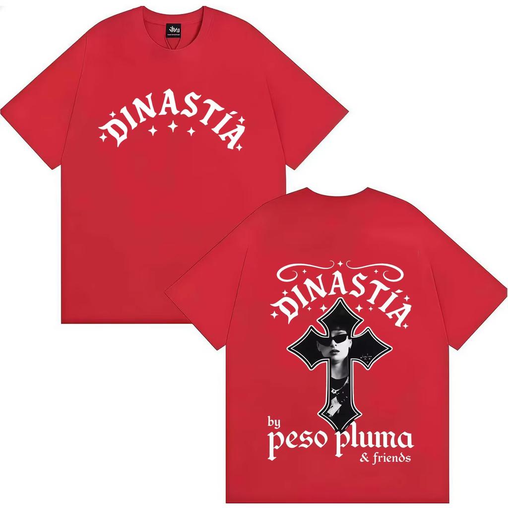 T-shirt Graphique Classique 2026 pour Hommes Femmes Chanteur Peso Pluma T-shirts d'Été en Coton de Haute Qualité à Manches Courtes et Col Rond pour Hommes Femmes