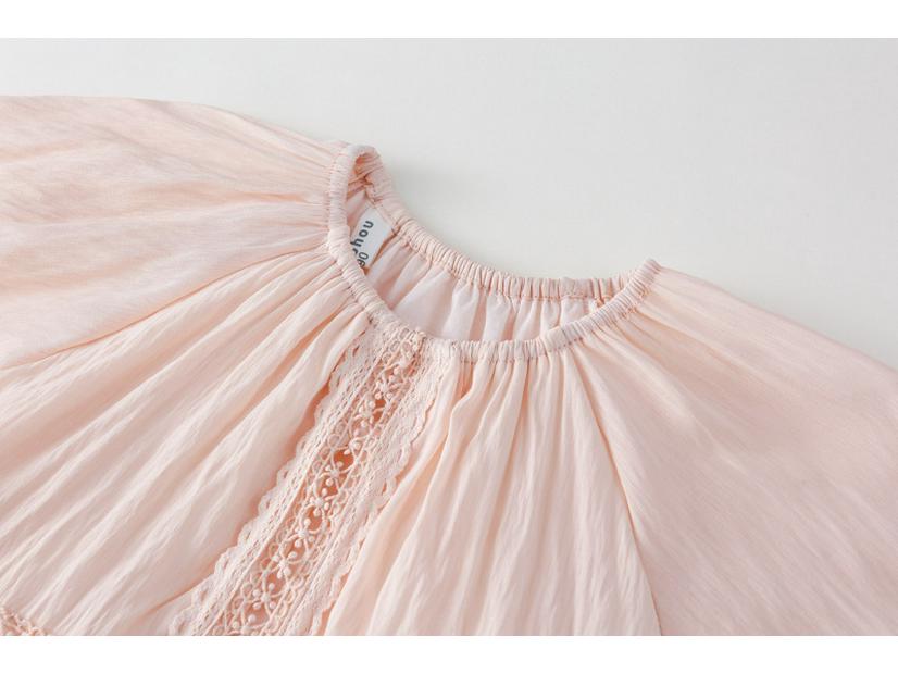 Dziewczęca koronkowa sukienka księżniczki na wiosnę 2025: Słodka długa spódnica dla małych dziewczynek