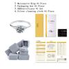 Real 1ct D Color Moissanite Ring Round Brilliant Cut Diamond Test Passed Moissanite Diamond Solitaire Rings For Women Jewelry