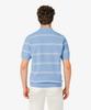 LACOSTE Men'S Open Collar Pinstripe Short Sleeve Sweater Polo Shirt Ph396E-56G Aey