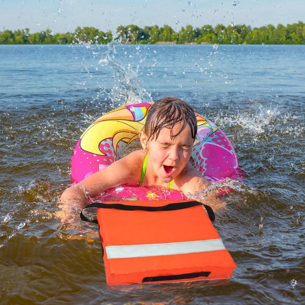 Dispositif de Flottabilité Lançable Coussin Flottant Haute Flottabilité Coussin Lançable pour Bateau Marin Piscine Plage Kayak Canoë