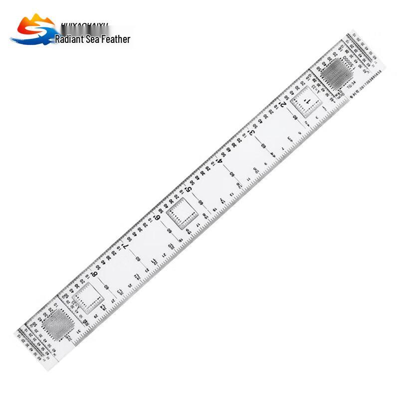 Geographical Coordinate Map Scale Ruler