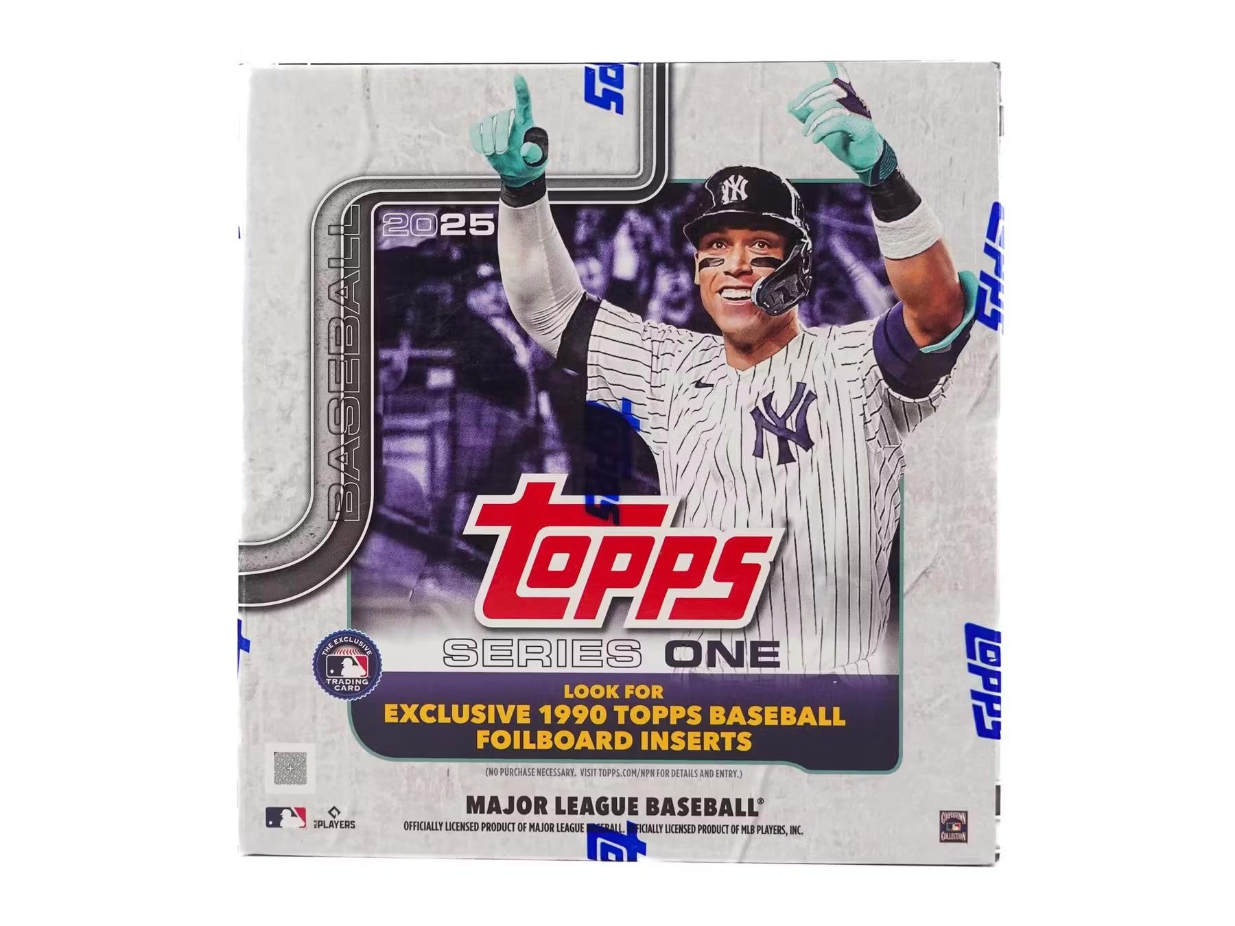 

Бейсбольная коллекционная карточка Topps Series 1 2025 года MLB Megabox белый