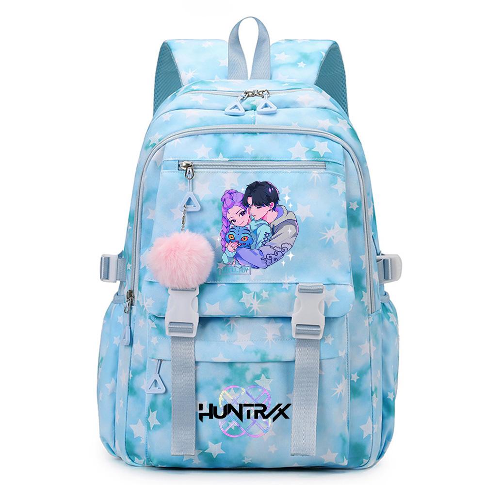 

Anime K-Pop Demon Hunters Printed Backpack Large Capacity Bookbag Laptop Unisex Student Boy Girl School Bag Large Capacity Travel Outdoor Bag