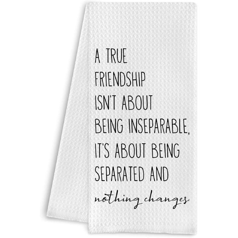 Funny Bar Towels for Kitchen - 16x24 Inches, Funny Kitchen Towels with Saying Casual