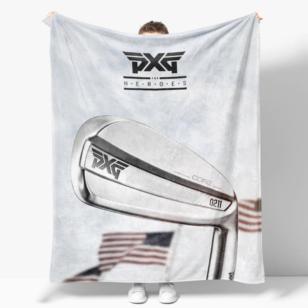 Golf PXGs Flannel Blanket Golfs Sports Blanket for Sofa Decoration Outdoor Decoration