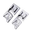 3 Peças/Conjunto Pé Calcador de Máquina de Costura Bainha Enrolada Estreita Metal Universal Ferramenta de Costura Doméstica Pé Calcador de Bainha 3/4/6mm