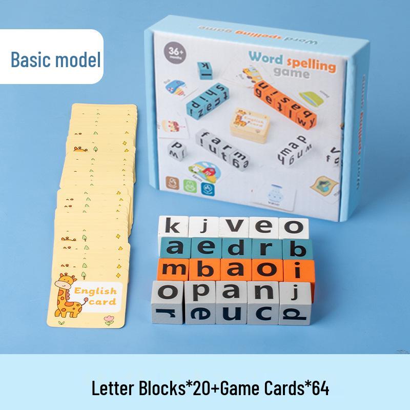 Cross-Border English Spelling Game for Kids: Educational Parent-Child Alphabet Interaction Toy