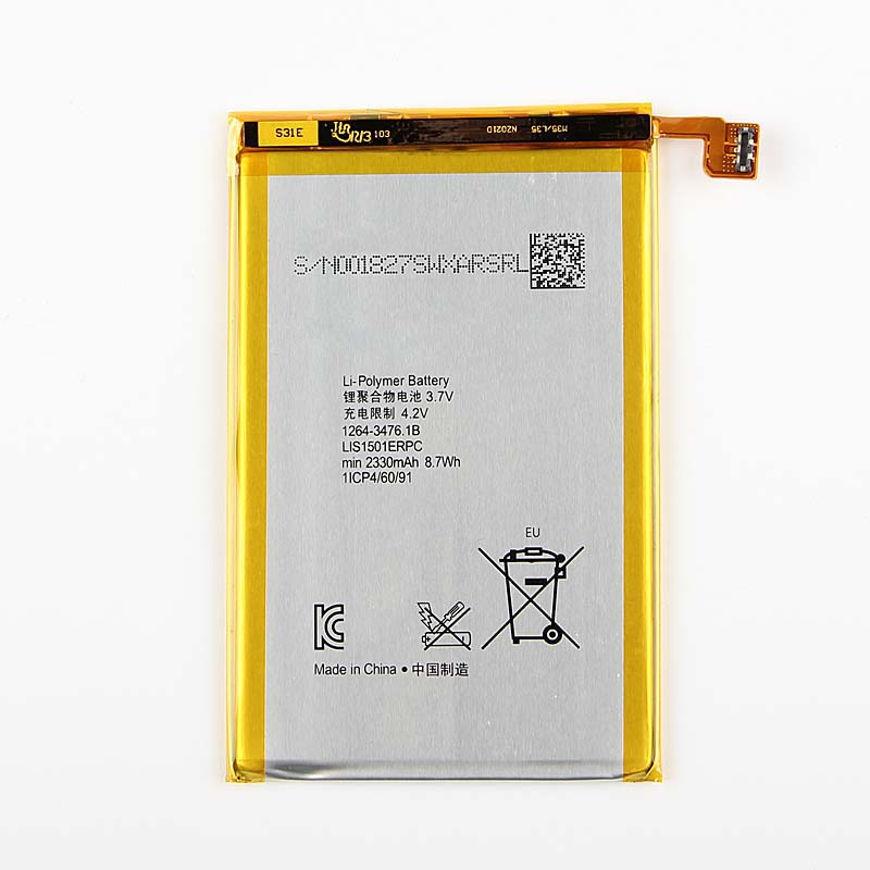 Original High Capacity Phone Battery For SONY Xperia ZL L35h LIS1501ERPC ZL ZQ C650X C6502 L35a