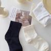 Women's High Elastic Pure Cotton Scrunch Socks - Anti-Pilling & Boneless for Postpartum, Casual Versatile Wear