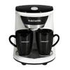 110V/220V 450W Household Electric Drip Coffee Maker Auto Dual Cup Coffee Machine Dual-use American Coffee Tea Machine