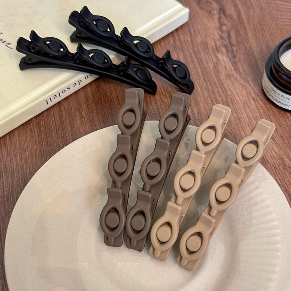 Plastic Duckbill Clip Side Barrettes Bangs Clip Retro Braided Hair Clip  Streetwear