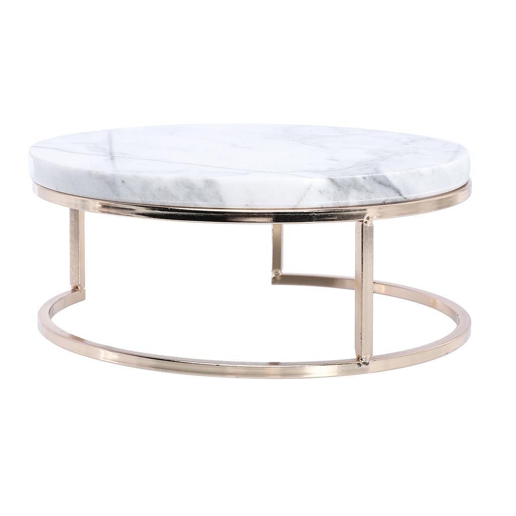 1 Pieza Soporte Decorativo para Pasteles de Mármol Base Gruesa Soporte Estable para Pasteles para Exhibición de Postres Cupcakes Galletas Pasteles Bocadillos