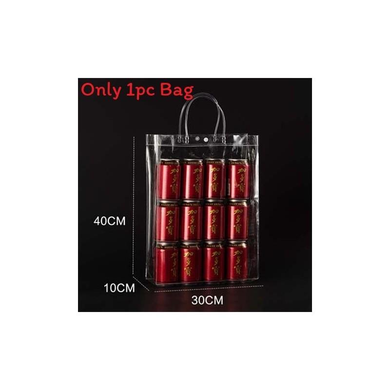 Transparent Pvc Gift Bag For Retail Packaging And Small Gifts