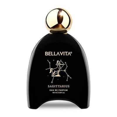 BELLAVITA Zodiac Collection Sagittarius EDP 100ml | Saffron, Chocolate and Moss | Fruity Premium Fragrance for Men and Women