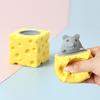 Soft Squeeze Toy Soft Rubber Stress Relief Squeeze Toy for Kids and Adults Portable Palm-Sized Decompression Tool Non-Sticky Cute Shape Healing Toy