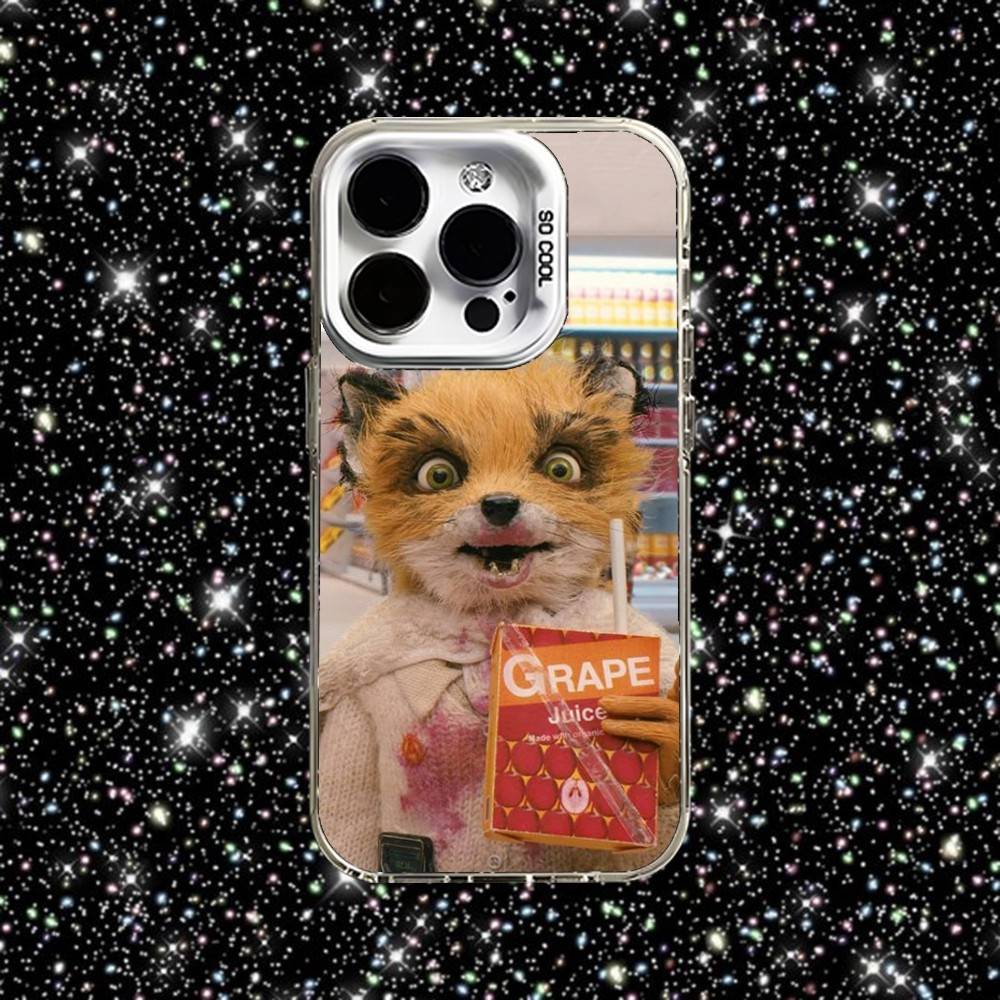 

F-Fantastic Mr F-Fox Phone Case For iPhone 16,15,14,13,12,11,Pro,XS,Max,Plus,Mini,SE White Candy Matte Shockproof Cover iPhone15promax