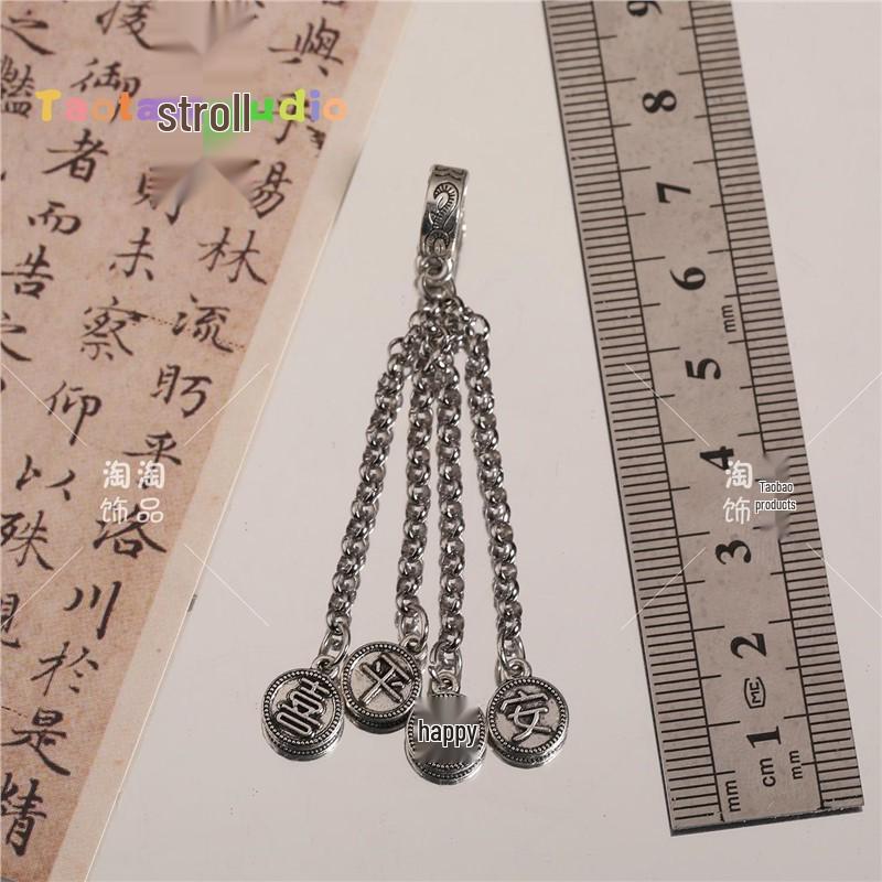 Tassel Pendant Antique Style Spacer Beads for DIY Jewelry and Bracelets