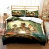 Indiana Jones L'Ultima Crociata Set Biancheria da Letto Elegante Singolo Matrimoniale King Size Camera da Letto Ragazzi Copripiumino Set Copripiumino Regalo