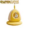 Cozy Thickened Warm Parrot Nest Soft Fleece-lined Bird House Comfortable Washable Bird Bed Nest for Bird Cage