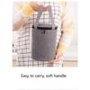 Handheld cylindrical insulated lunch bag, lunch box bag, portable, meal bag, waterproof, picnic bag, simple