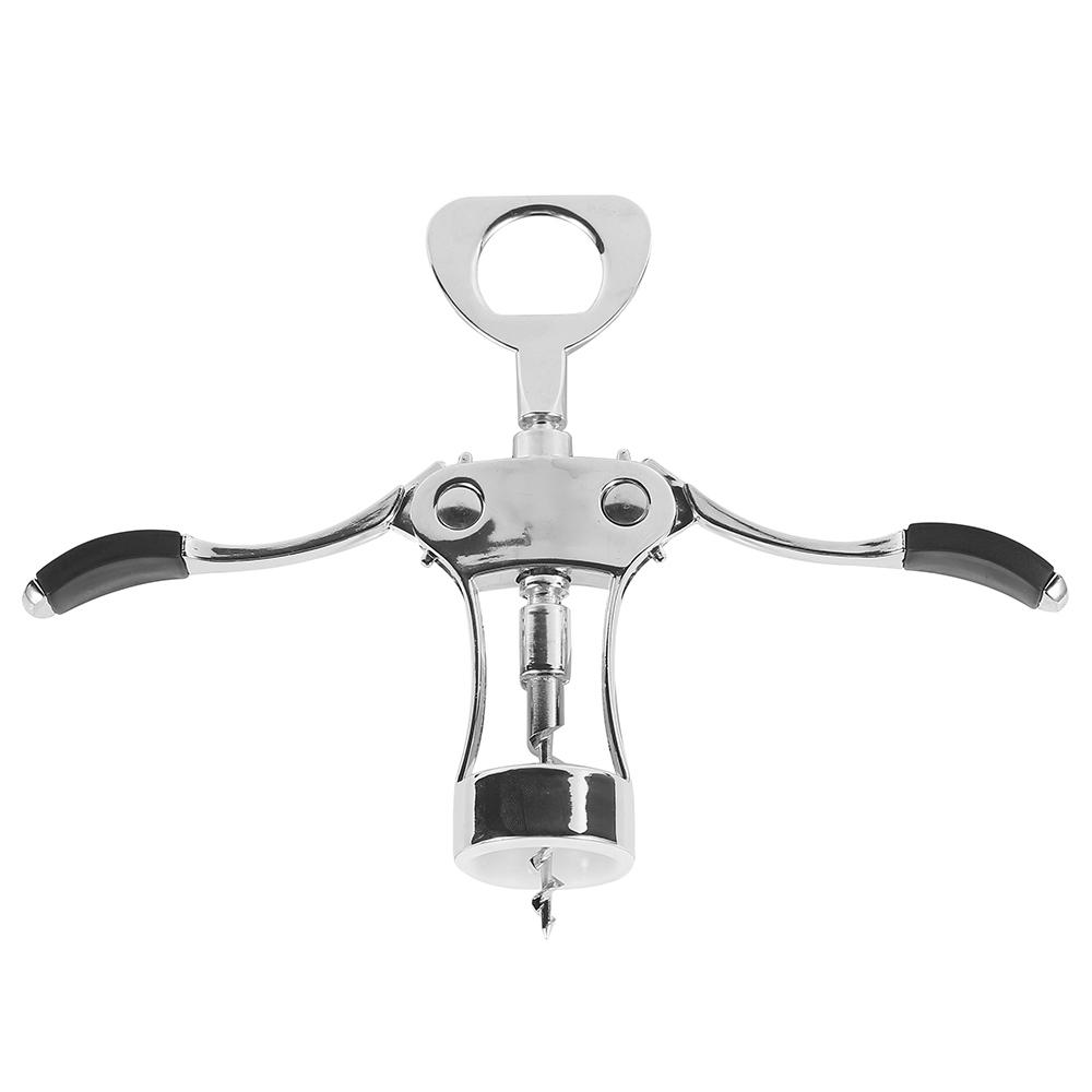 Rödvinsflasköppnare Öldrivare Praktisk Vinkorkskruv Vinöppnare Multifunktionell Rostfri Korkskruv Köksprylar