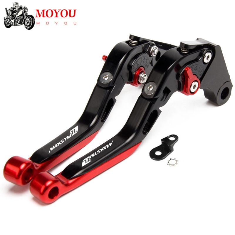 For SYM MAXSYM TL 500 Maxsym TL500 2020-2025 New Motorcycle Folding Extendable Brake Clutch Lever With Parking Function