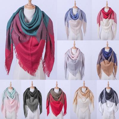 Square print Scarf Winter Long Shawl Headscarf Scarves Stole Wrape Cape Ladies