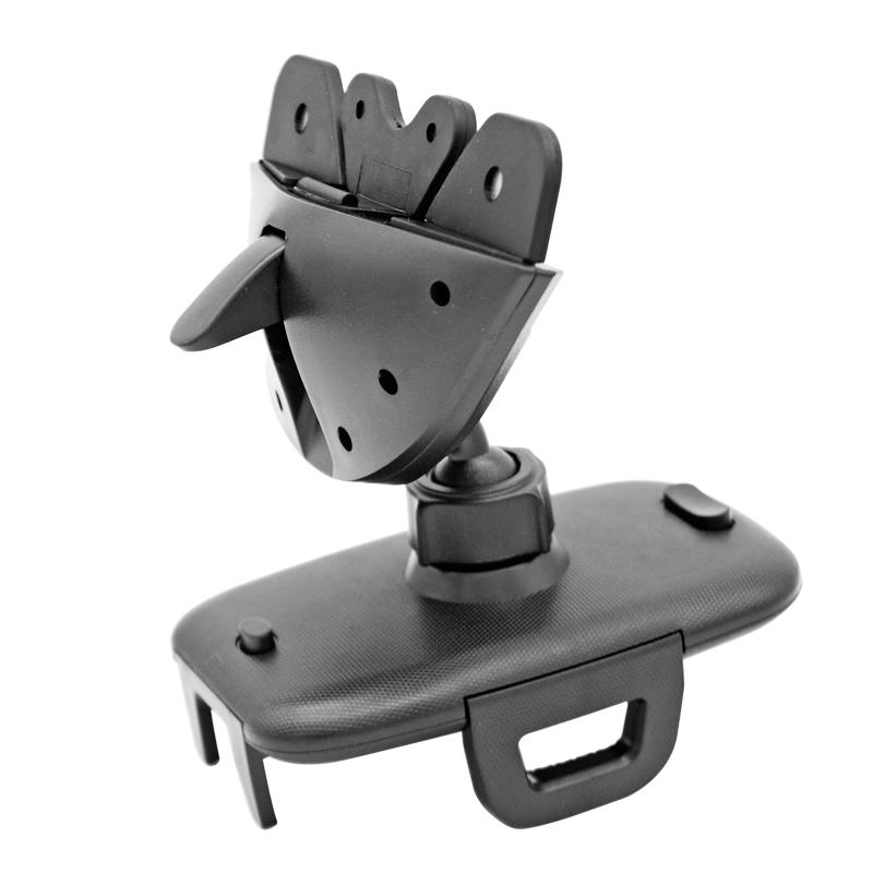 Cell Phone Holder for Car, CD Slot Car Phone Mount, One Button Release Easy Installation CD Player Car Phone Holder Mount