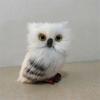 Furry Bird Garden Decor Photo Prop Owl Plush Toys Artificial Owl Owl Ornament Lifelike Animal Owl
