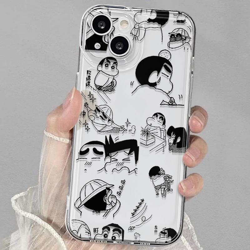 Graffiti illustration Xiaoxin iPhone11Promax mobile phone case cartoon for Apple 11promax space case 11 IPhone17ProMax