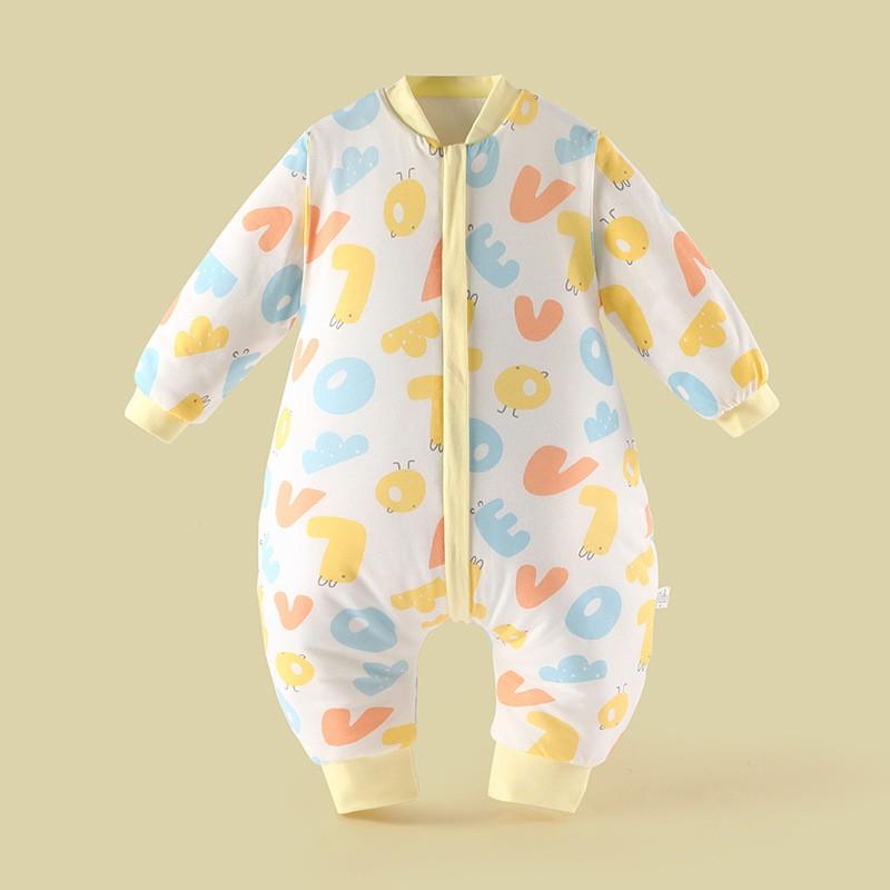 Baby Sleep Sack Winter Thick Fleece Sleeping Bag Toddler Anti-Kick Blanket Unisex