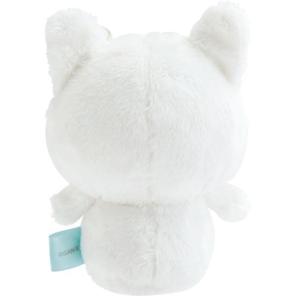 San-X Sentimental Circus Plush Set Shappo and Kuro Warm Bubbles and Soap Night MV68901 H145 W105 D90mm