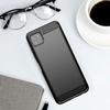 Case for Samsung A22 5G (6.6") Black Silicone Shockproof Steel Design TPU Quality Protection