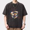 Design Sports Casual Short Sleeve T-Shirt Men's Trendy Brand Summer Loose Simple Printed Top