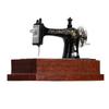 1:12 Scale Dollhouse  ature Vintage Sewing Machine   Sewing Machine for Doll House Scene Layout Dark Brown