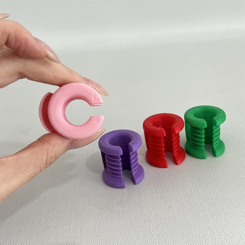 1/2Pcs Crochet Finger & Yarn Protectors Thumb & Index Finger Covers Finger Protector For Beginner And Expert Knitters